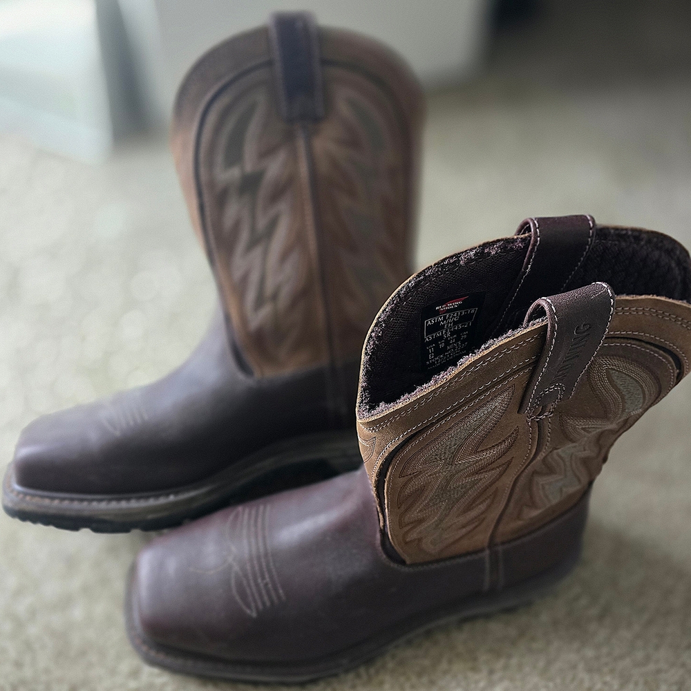 Red Wing Shoes Brown Leather Boots